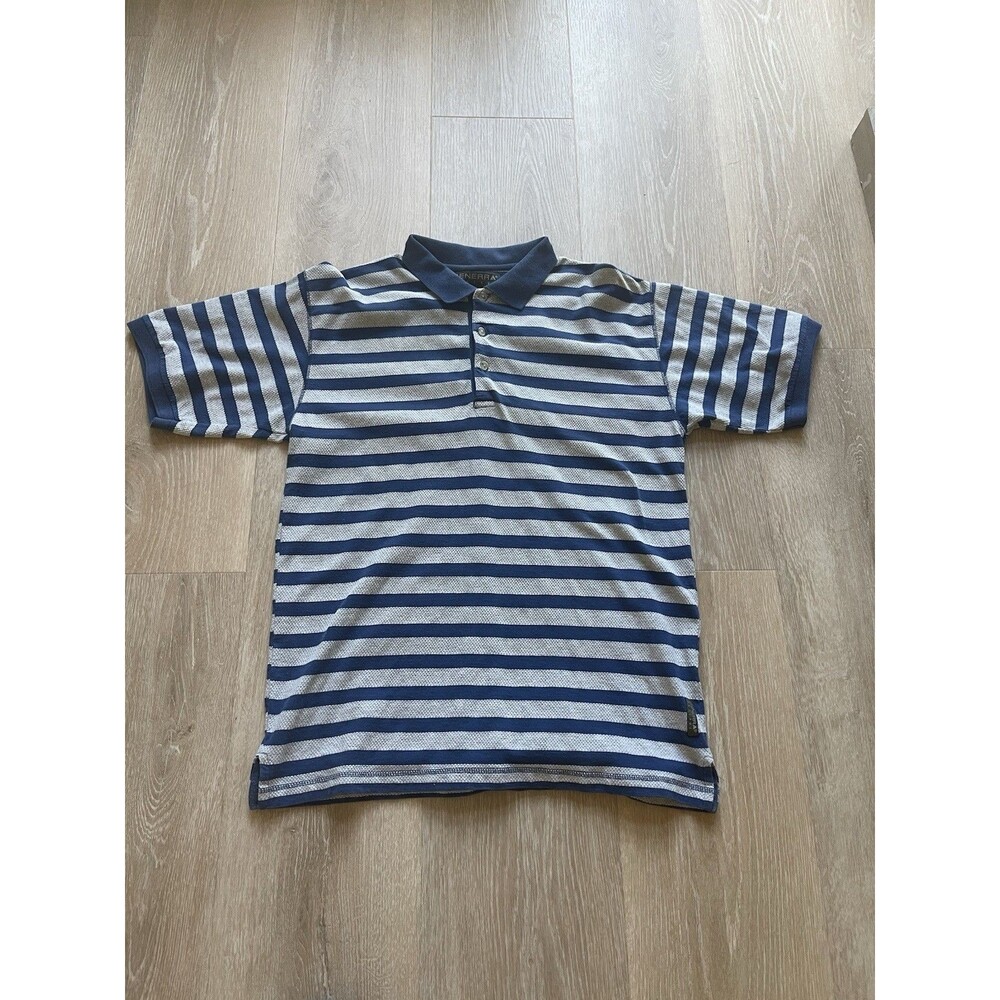 Vintage Generra Collection Polo Shirt Men’s Medium Blue Casual Retro